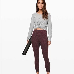 Lululemon formation camo align 25